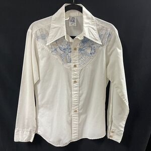 Kennington Disney Colonial Mickey Mouse Shirt LS No Size Condition Issues